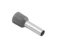 Unicrimp QBFR25 Bootlace Ferrule 2.5mmý Gry French (100 Pack)