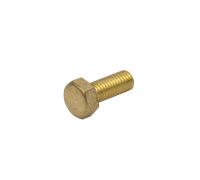 Unicrimp QBRSSM8X25 M8x25 Hexagon Brass Setscrews (100 Pack)