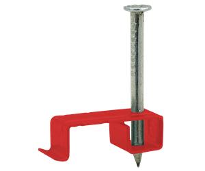 Unicrimp QMC25RD 1-2.5mm² Metal LSF T&E Red Cable Clips (Pack 100)