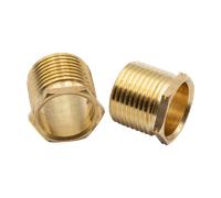 Unicrimp QMLB20 20mm Long Pattern Brass Male Bush