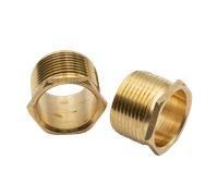 Unicrimp QMLB25 25mm Long Pattern Brass Male Bush