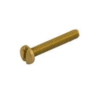 Unicrimp QMS4-16B M4x16mm Pozi Panhead Brass Machine Screw (Sold in 1's)