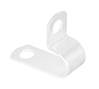 Unicrimp QPC30LSFW 7.5mm-7.9mm 30 LSF P Clips - White (Pack 50)