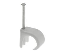 Unicrimp QRC3 3-5mm White Round Clips (Pack 100)