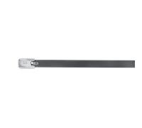 Unicrimp QSST2300S 300mm x 4.6mm Stainless Steel Roller Ball Cable Ties (Pack 100)
