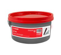 Unicrimp QTT5U Trade Tub - 400 x Brown Plastic Wall Plugs & 400 x 10 x 2” Countersunk Screws