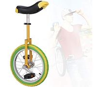 unicycle, 20/18/16 Inch Unicycle, Men's , Adult Bikes Height Adjustable Mountain for Adults Skidproof Butyl(16inch)