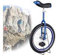 unicycle, 24/20/18/16 Inch Unicycle, Non-Slip Wheels , Mountain Tires Riding Self-Balance Exercise Balance Bike Outdoor Sports Fitness(Blue,16inches)