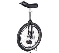 unicycle, 24/20/18/31 Inch Unicycle, Non-Slip Wheels , Mountain Tires Riding Self-Balance Exercise Balance Bike Outdoor Sports Fitness(Black,24inches)