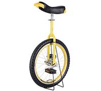 unicycle, 24/20/18/31 Inch Unicycle, Non-Slip Wheels , Mountain Tires Riding Self-Balance Exercise Balance Bike Outdoor Sports Fitness(Yellow,20inches)