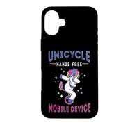Unicycle Hands Free Unicorn Unicycle Bike Monocycle Juggling Case for iPhone 16 Plus