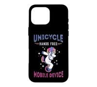 Unicycle Hands Free Unicorn Unicycle Bike Monocycle Juggling Case for iPhone 16 Pro Max