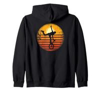 Unicycle Unicyclist cycling Bicycle Artists stunt Unicycle Zip Hoodie