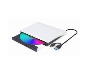 Unidad DE DVD USB EXTERNA GEMBIRD BLANCA