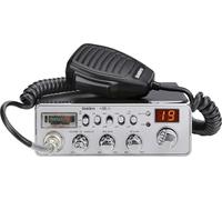 Uniden PC68LTX 40-Channel CB Radio with PA/CB Switch, RF Gain and Mic Gain Control, Analog S/RF Meter, Instant Channel 9, Automatic Noise Limiter, and Hi-Cut Switch,Silver