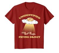 Unidentified Frying Object Funny Flying UFO Eggs And Bacon T-Shirt