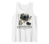 Unidentified Wildlife Spotting Society Bigfoot Hiking Tank Top