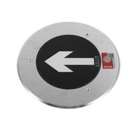 Unidirectional Arrow Exit Sign Flush Mount Emergency Light