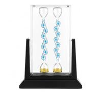 Unidirectional Flow Demonstrator, 137.5° Physics Hourglass with Beads