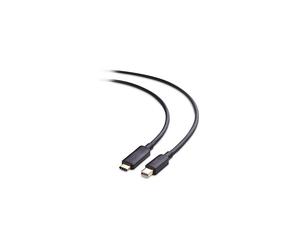 Unidirectional USB C to Mini DisplayPort Cable 1.8m Supporting 4K 60Hz - Not Compatible with USB C or Thunderbolt 3