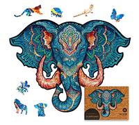UNIDRAGON Wooden Puzzle - Eternal Elephant Jigsaw Puzzle - 299 pcs