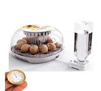 UniEgg Fully Automated Egg Incubator with Heat Plate Incubator with Water Bottle and with Luxury Hygrometer - Up to 30 Eggs
