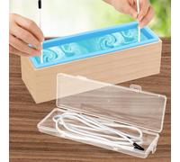 UNIFAMILY 2pcs Flexible Soap Swirl Tools, 25.6" Bendable Hanger Swirl Wire for Cold Process Soap, Hanger Swirl Tool for Soap Making Molds Up to 18" DIY Soap Making Supplies