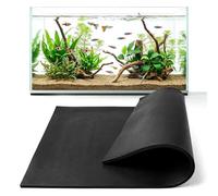 UNIFAMILY Aquarium Leveling Mat 6 Gallon, Fish Tank Mat for Shock Absorbing 15.7 X13 in, Waterproof Aquarium Mats for Under Tank,Heavy Weight Support Fish Tank Compressible Neoprene Mat