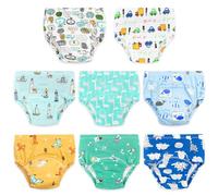 UNIFAMILY Potty Training Pants Boys Cotton Potty Training Underwear for Baby Boys Cars Soft Reusable Toddler Training Pants, 6 Years, 8 Packs