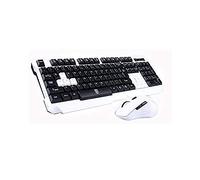 UniFire®High Quality V60 Waterproof 2.4G Wireless Gaming Keyboard with Mouse DPI Control For DESKTOP PC Laptop Wireless Keyboard Mouse Combos (white)
