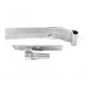 Unifix 1056 Cranked Hook & Band Hsg - 762mm / 30" in Silver Unifix Silver