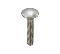 Unifix A2-304 St/St Cup Square Hex Bolts M6 x 25 Q206030000600025000 in Silver Unifix Silver