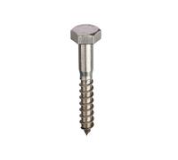 Unifix A2-304 Stainless Steel Coach Screws Hexagon Head DIN 571 - M10 x 40 (Box of 100)