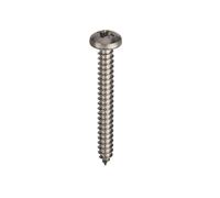 Unifix A2-304 Stainless Steel Self-Tapping Screws Pozi Pan Head AB DIN 7981-C-Z - 8G x 1" (4.2 x 25mm) (Box of 500)