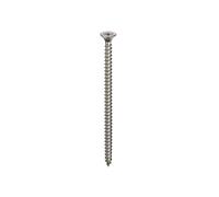 Unifix Chippy Woodscrews 4.0 x 25mm - Bag of 25 - Box of 125 in Silver Unifix Silver