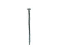 Unifix Chippy Woodscrews 4.0 x 40mm - Box of 200 in Silver Unifix Silver
