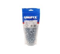 Unifix Class 8 Full Nuts DIN 934 BZP M6 x 1.00 Bag of 600 in Silver Unifix Silver