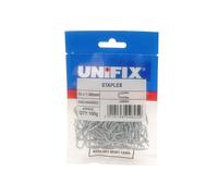 Unifix Galv Staples 20 x 2.00mm - Box of 5 in Silver Unifix Silver