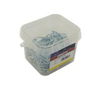 Unifix Galv Staples 50mm x 5.0 - Box of 4 in Silver Unifix Silver