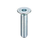 Unifix Grade 10.9 Socket Csk Head Screws Din 7991 Bzp - M6 X 50 - Box Of 200