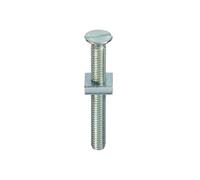 Unifix Gutter Bolts M6 x 60 - Box of 100 in Silver Unifix Silver