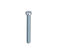 Unifix Machine Screws Slotted Cheese Head M4 x 6 in Silver Unifix Silver