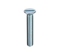 Unifix Machine Screws Slotted Csk Head Din 963 Bzp - M4 x 40 in Silver Unifix Silver
