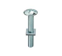 Unifix Roofing Bolts M6 x 100 - Box of 100 in Silver Unifix Silver