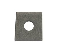 Unifix Square Plate Round Hole Washers Galv - M12 x 40 x 5.0 - Box of 100 in Grey Unifix Grey