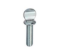 Unifix Steel Shouldered Thumbscrews Bzp - M6 X 25 - Estsrm06 025 - Box Of 300