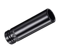 Unifizz 1/2 Inch Drive - 16mm Deep Impact Socket with 6 Point Design, Heat-Treated Cr-V Steel 78mm Length, Metric Sizes