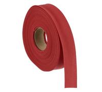 Unifizz 1 Inch Double Fold Bias Binding Tape Polyester Cotton Fabric Wide Fold Tape for Sewing, Hemming, Quilting, Bunting and Craft Edging Projects (10 Yards, Wine Red)
