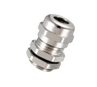 Unifizz 10 Pcs M12 Cable Gland, IP68 Waterproof Metal Connector with EMI Shielding Heavy-Duty Threaded Joint for 3-6.5mm Cables