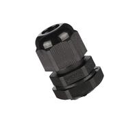 Unifizz 10Pcs M16 Cable Gland - Durable Threaded Wire Connector with Locknut for 4-8mm Dia Cable Wire, Black